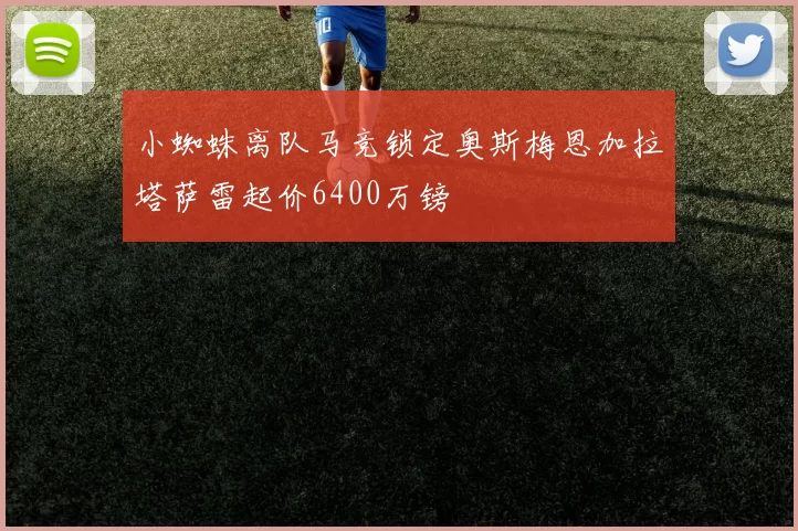 小蜘蛛离队马竞锁定奥斯梅恩加拉塔萨雷起价6400万镑